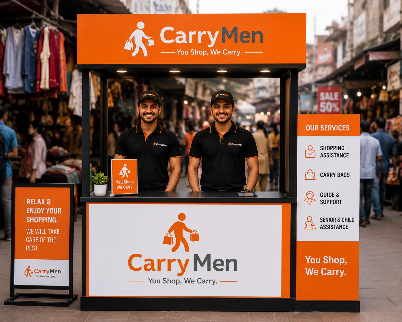 CarryMen Booth
